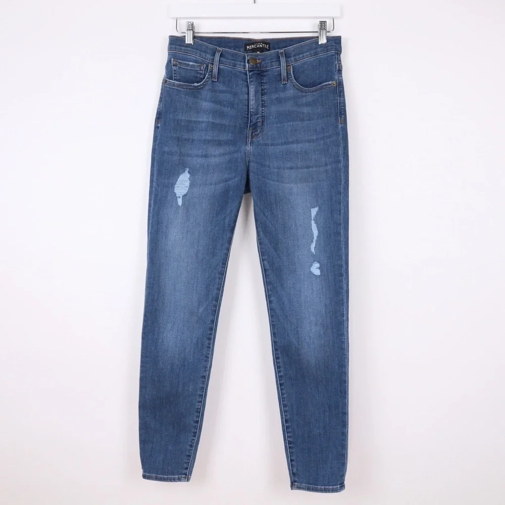 J. Crew Medium Wash Skinny Jeans